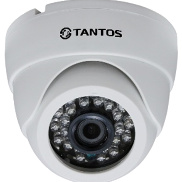 Tantos IP видеокамера купольная с ИК подсветкой